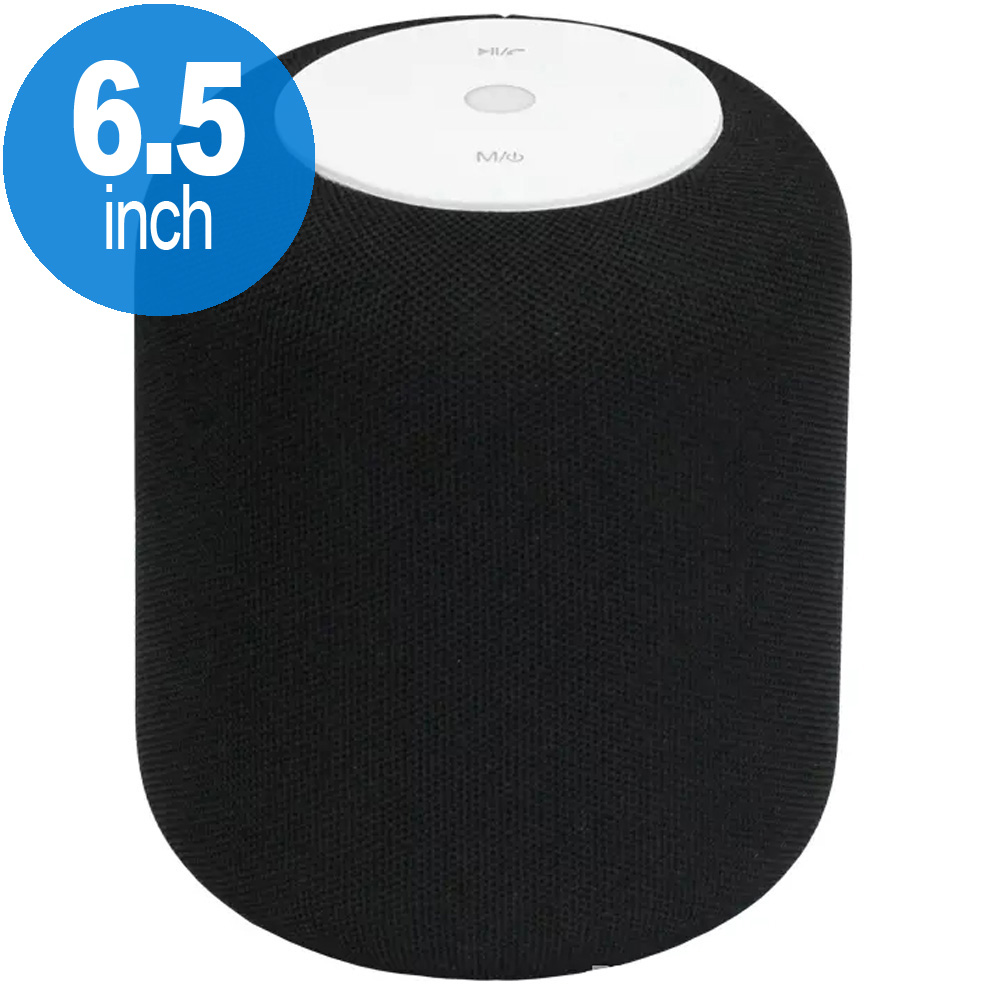 Large Round Sound Pod Portable Bluetooth SPEAKER with Power Bank Feature Large8+ (Black)